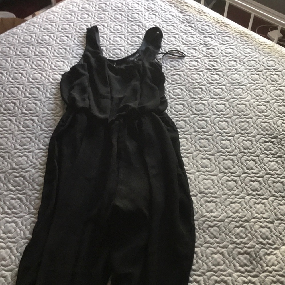 Fancy black jumpsuit